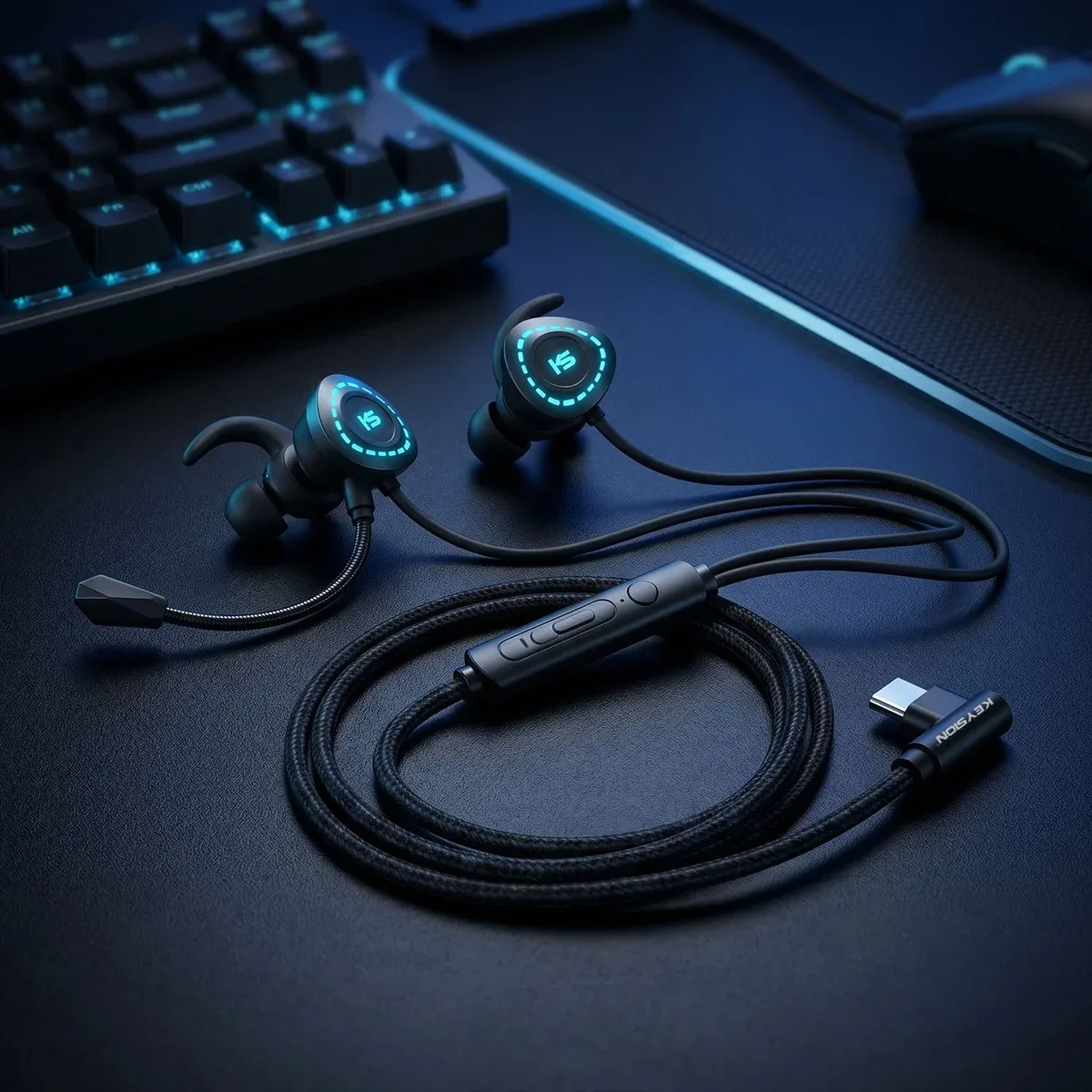 Type C数据解码电竞HiFi游戏耳机(X1) 16