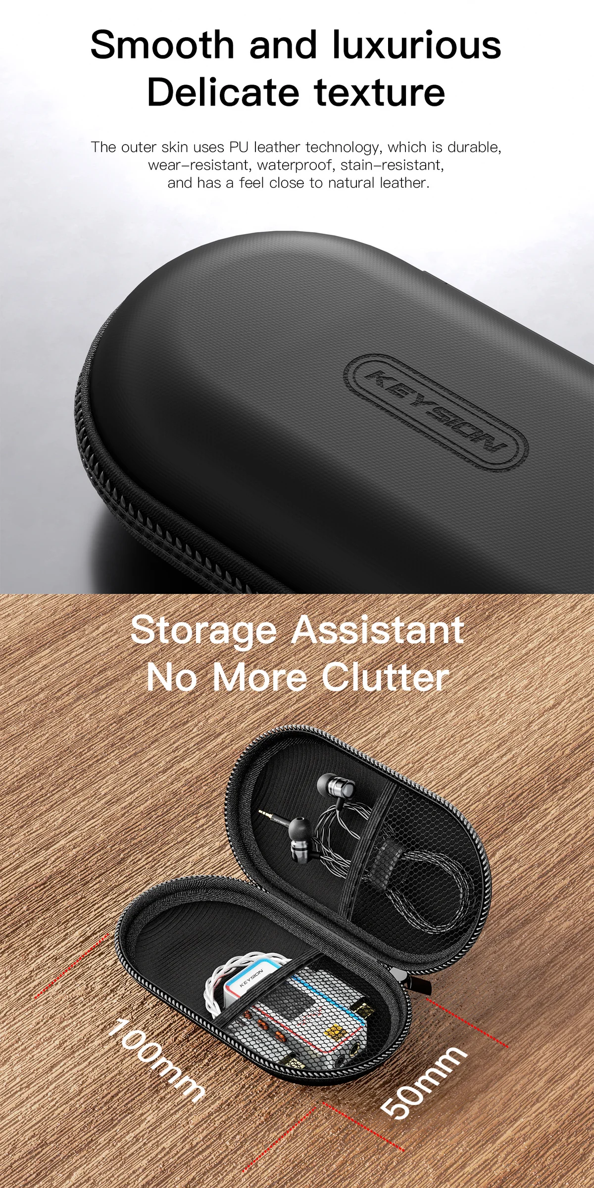 Carrying Leather Case for DAC & Amplifier 2